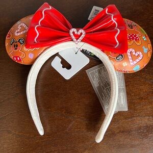 NWT Loungefly Disney Gingerbread Mickey Ears